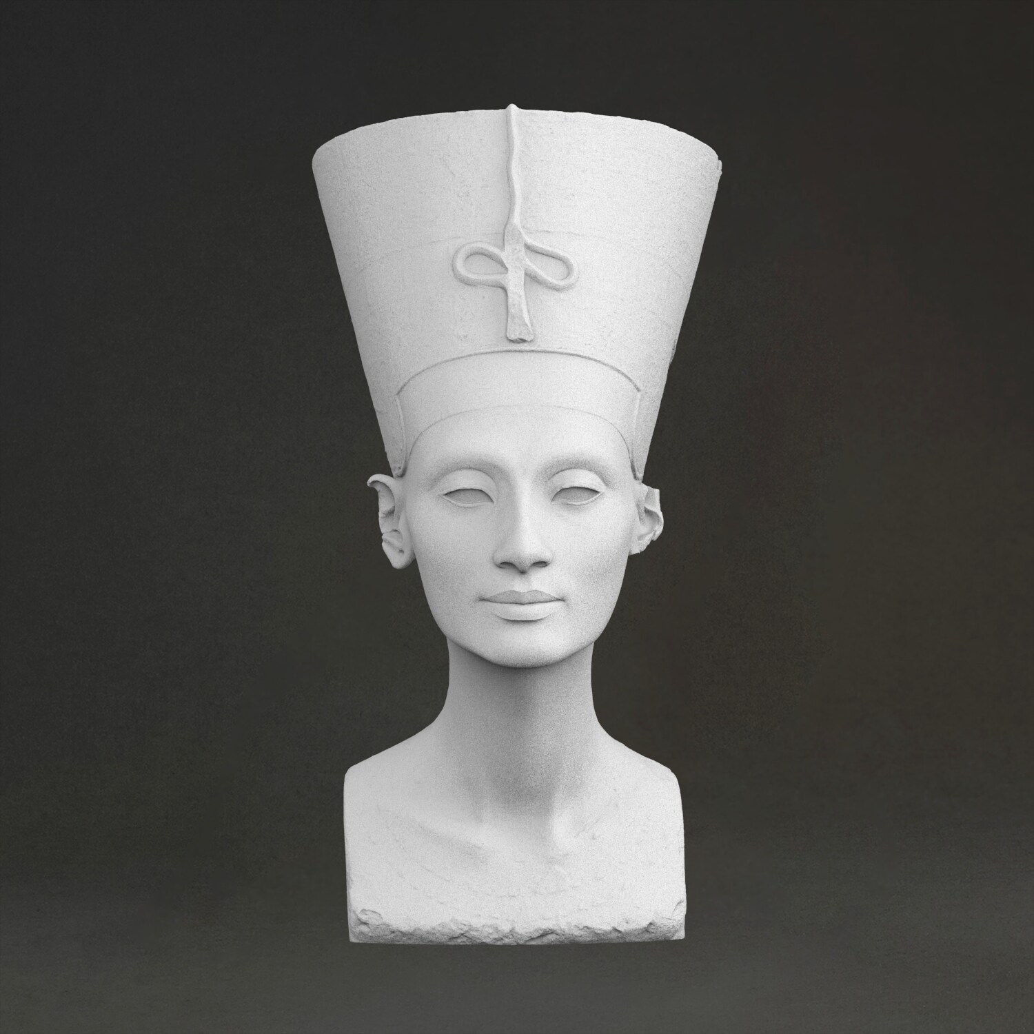 3D Printing Resin - Patung Ratu Nefertiti dari Mesir, resin