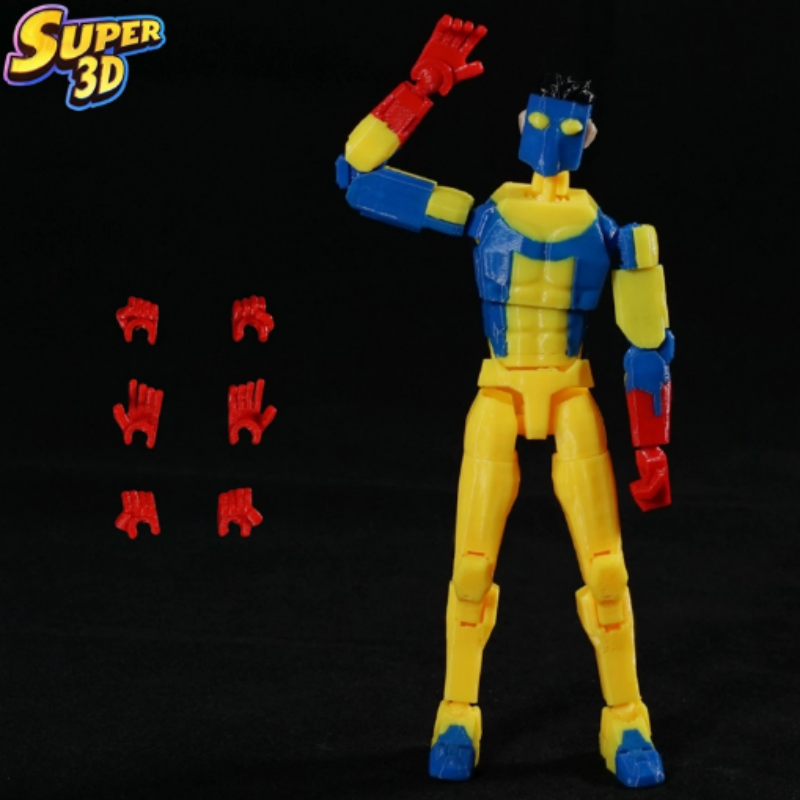 3D Printing For Dummies - Tersedia Figur Aksi Seri Invincible Cetak