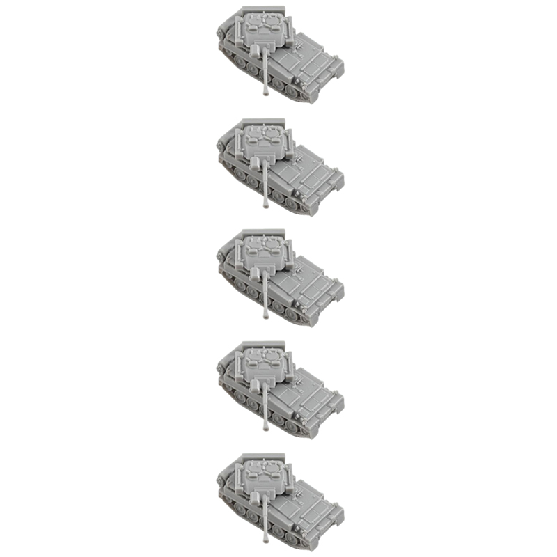 3D Printing Resin - 5 Buah Tank Pengintai Scimitar FV107