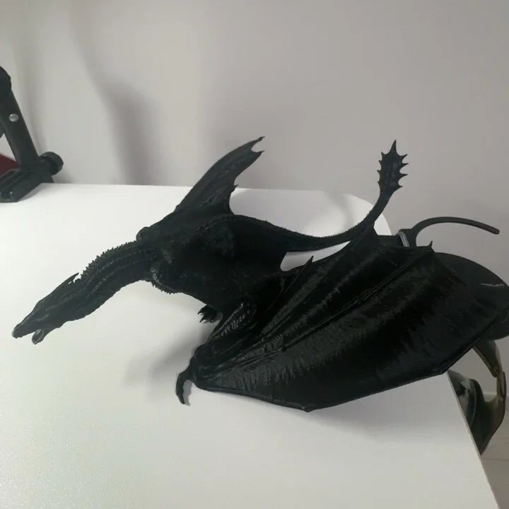 3D Printing For Dummies - Figurine Naga Terbang 3D Cetak 3D