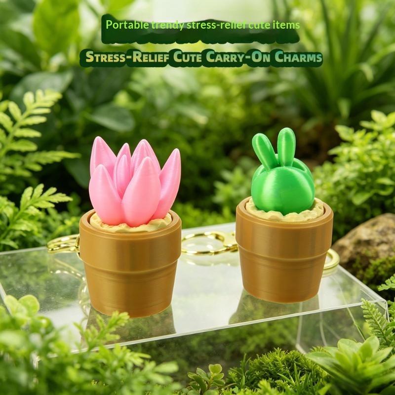 3D Printing With Pp - Gantungan Kunci Pot Clicker Cetak 3D
