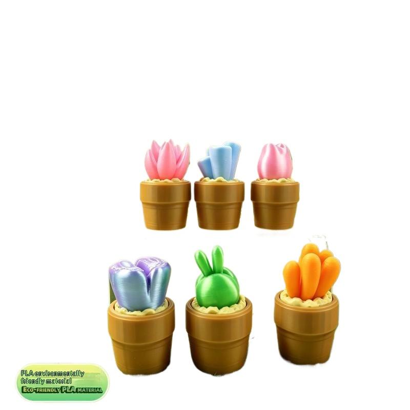3D Printing With Pp - Gantungan Kunci Pot Clicker Mini 3D