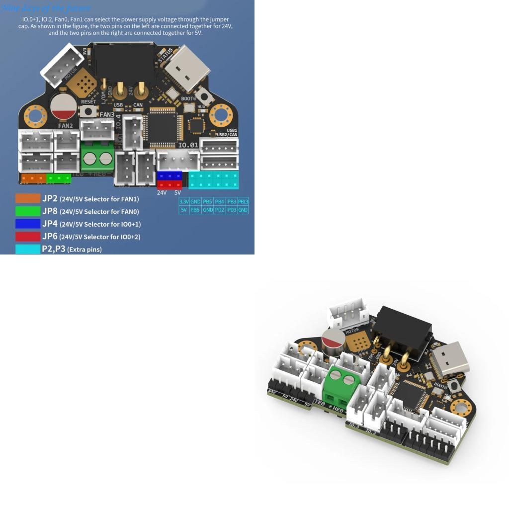 3D Printing Klipper - Papan Alat Klipper Canbus H36 Lanjutan