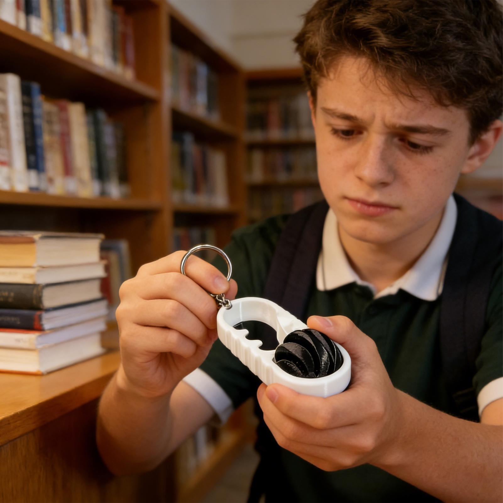 Gantungan Kunci Fidget 3D Dice - 3D Printing With Pp ulasan dan harga