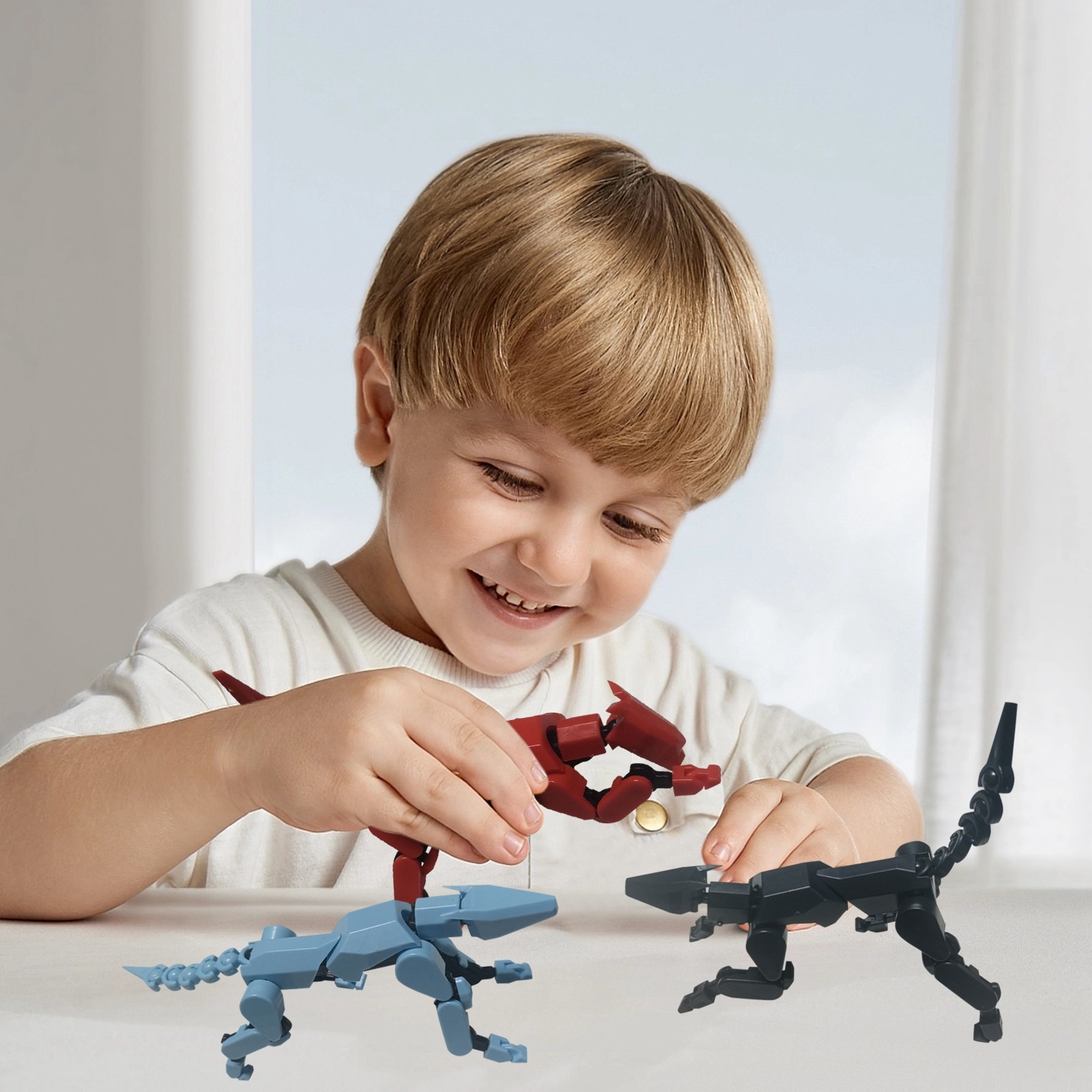 Mainan Robot anak, Robot dapat - 3D Printing House ulasan dan harga