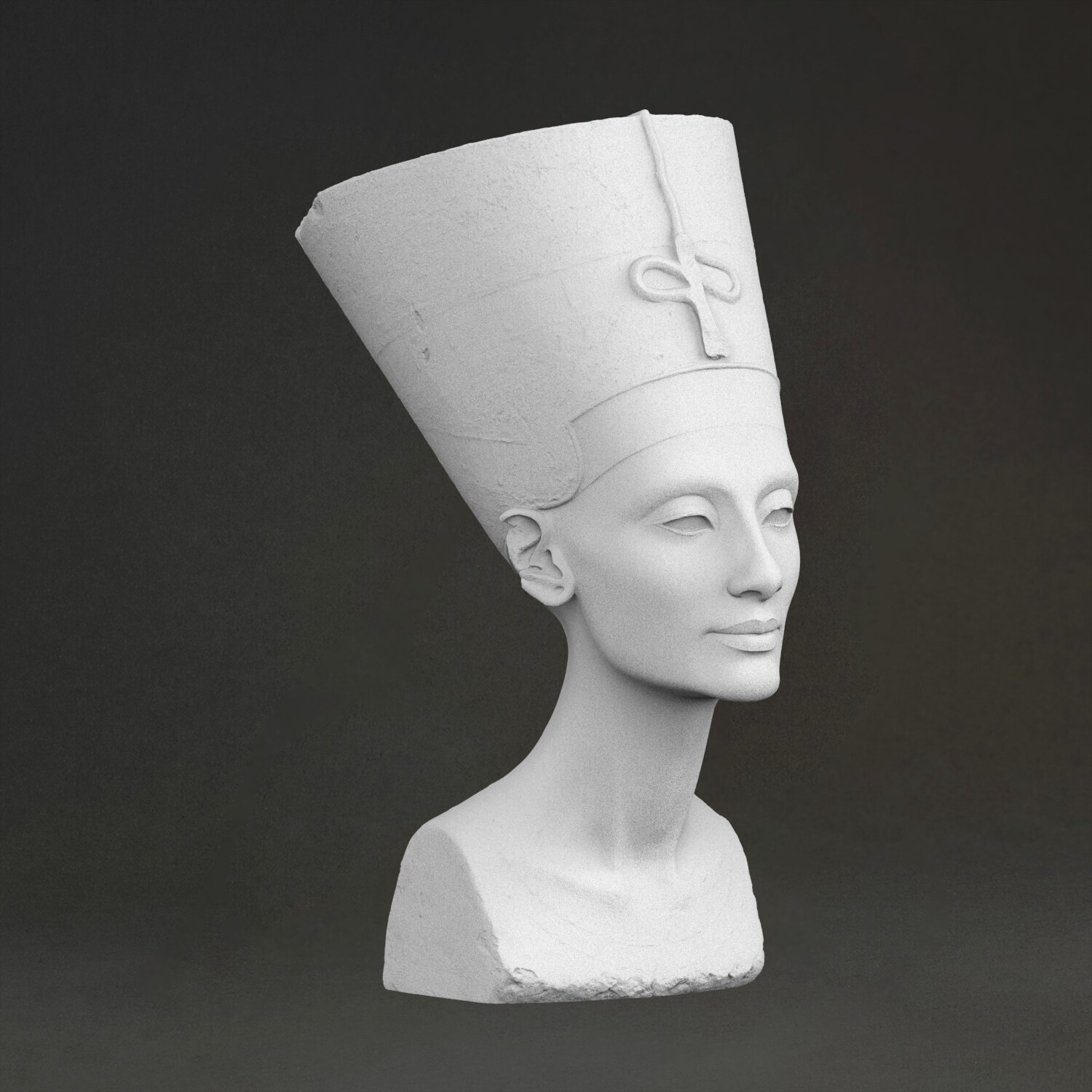Patung Ratu Nefertiti dari Mes - 3D Printing Resin ulasan dan harga