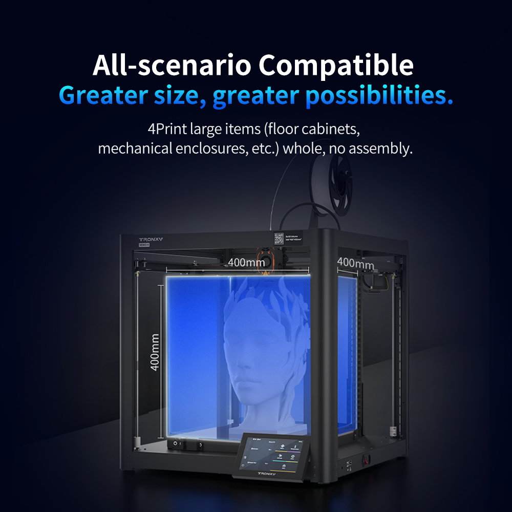 Printer 3D Tronxy VEHO 4 Kecep - 3D Printing Klipper ulasan dan harga