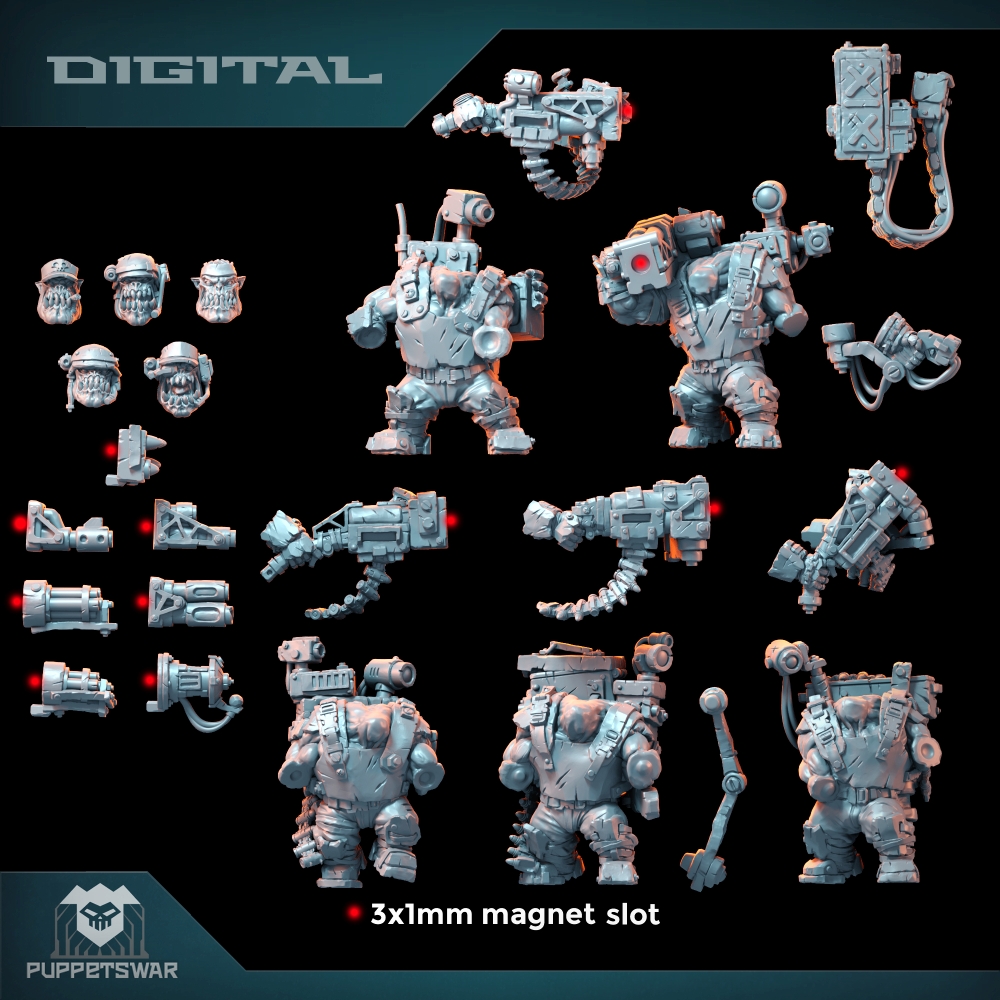 Pasukan Orc Ultimate Badasses, - 3D Printing Resin ulasan dan harga