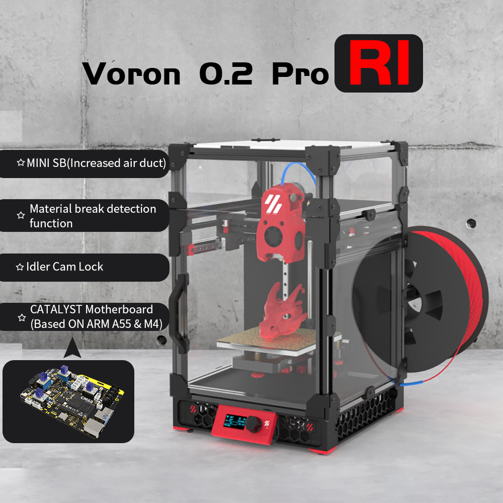 Toaiot Voron V0.2 Pro R1 CoreX - 3D Printing Klipper ulasan dan harga