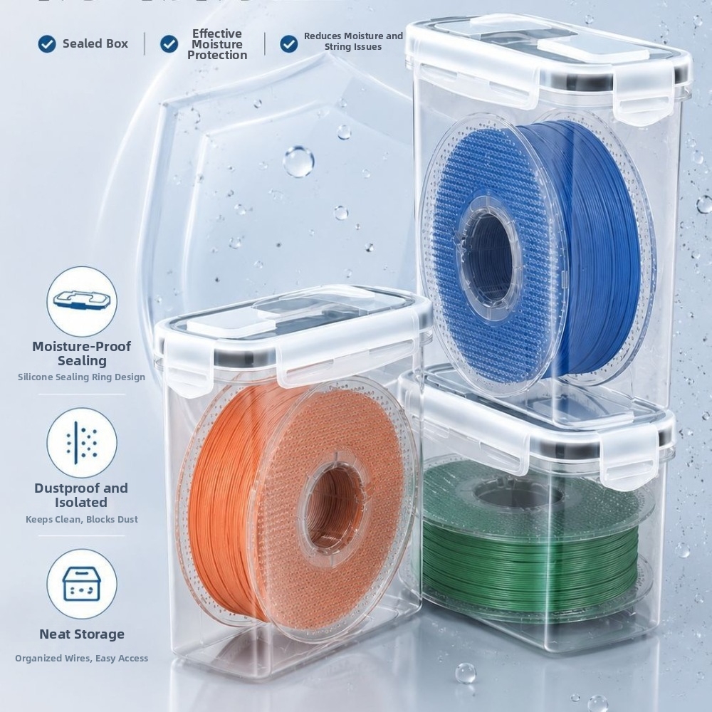 Wadah Filamen Transparan Tahan - 3D Printing With Pp ulasan dan harga