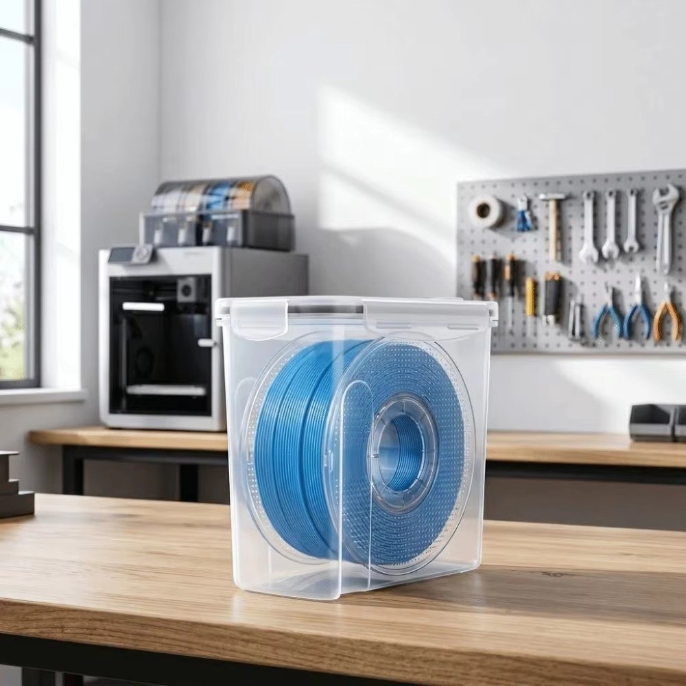 Wadah Filamen Transparan Tahan - 3D Printing With Pp ulasan dan harga