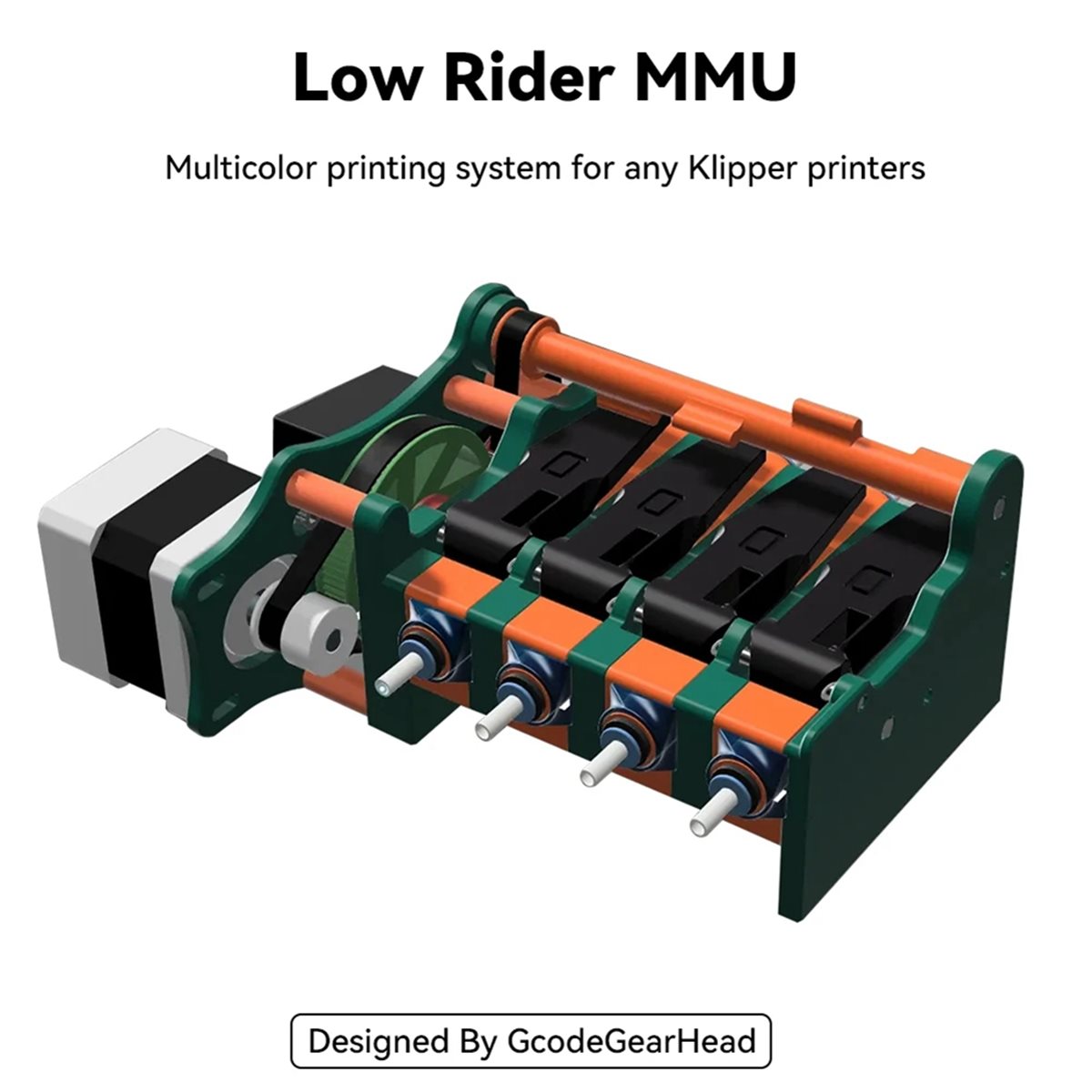 Kit MMU Low Rider Sistem Print - 3D Printing Klipper ulasan dan harga