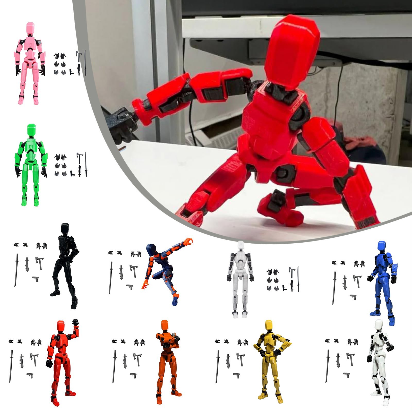 Titan 13 dengan mainan figur s - 3D Printing House ulasan dan harga