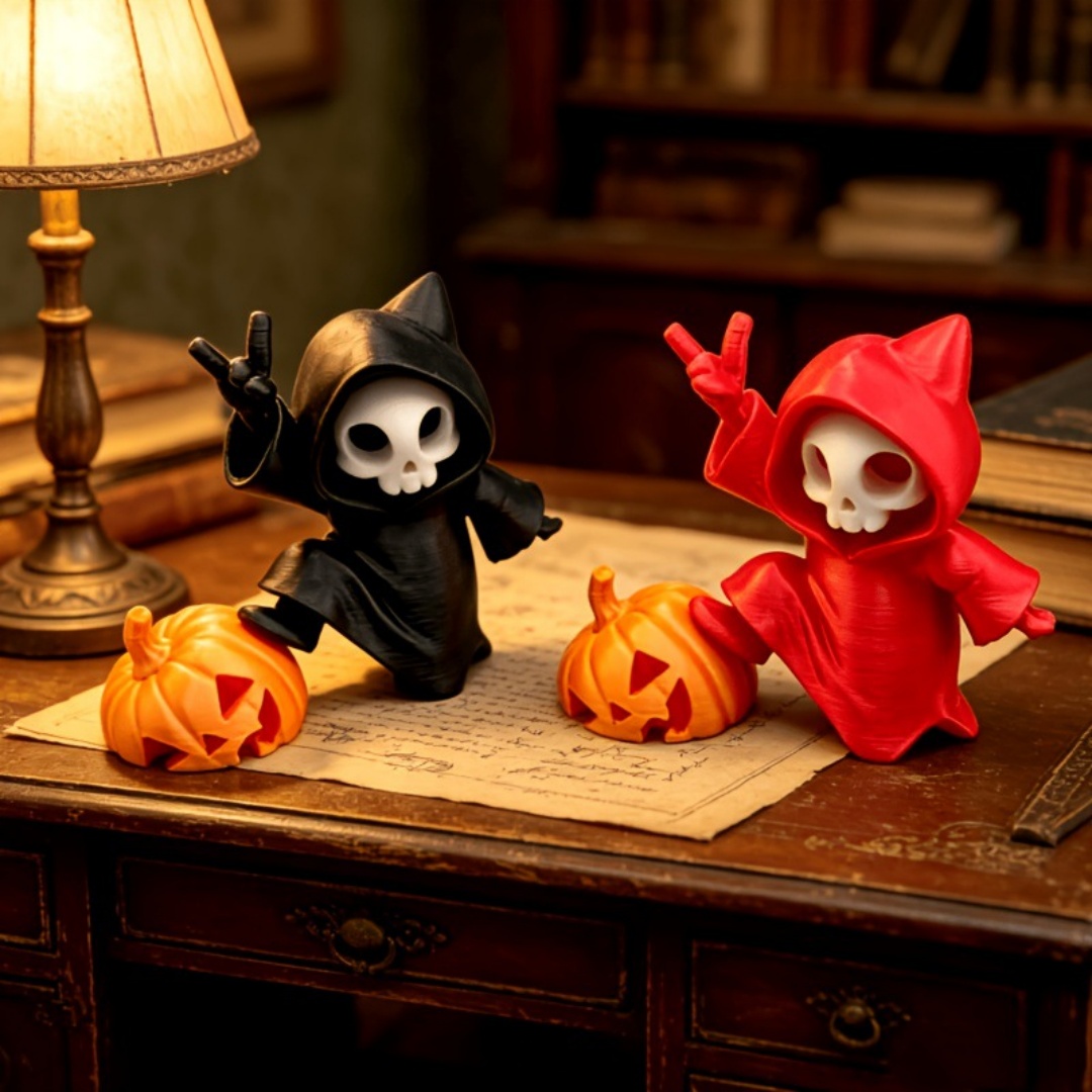 Figurine Grim Reaper Telinga K - 3D Printing House ulasan dan harga