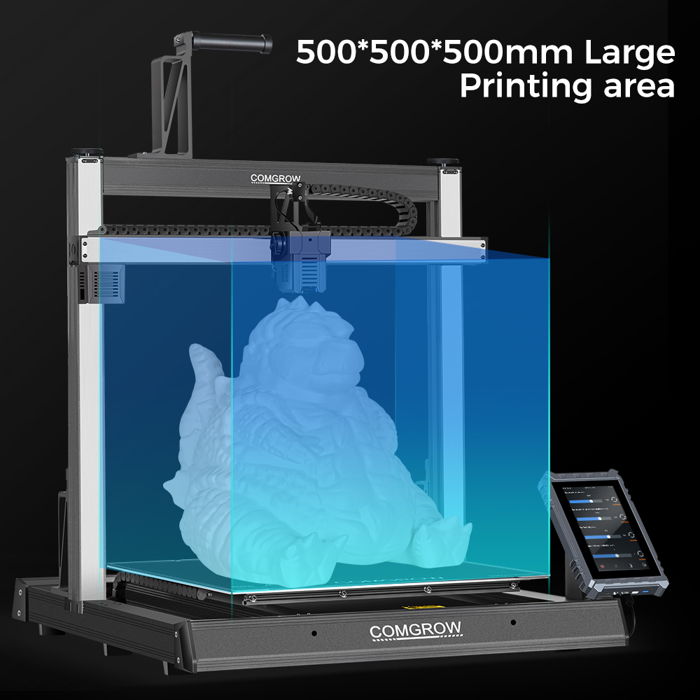 COMGORW T500 3D Printer besar  - 3D Printing Klipper ulasan dan harga