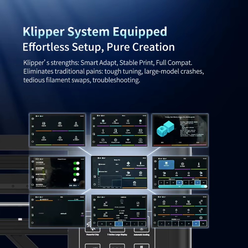 Printer 3D FDM Format Besar 10 - 3D Printing Klipper ulasan dan harga
