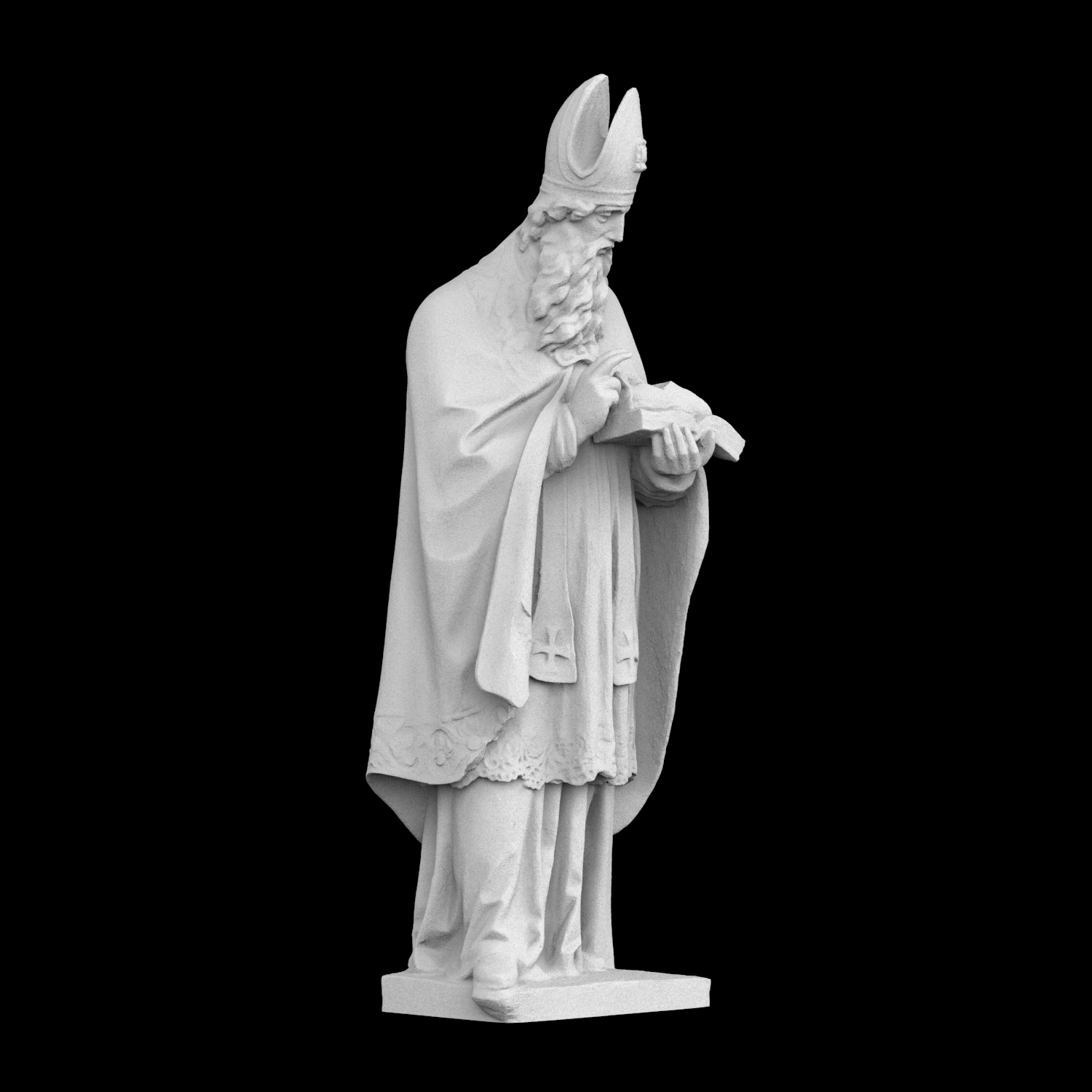 Patung St. Ulrich, bahan resin - 3D Printing Resin ulasan dan harga
