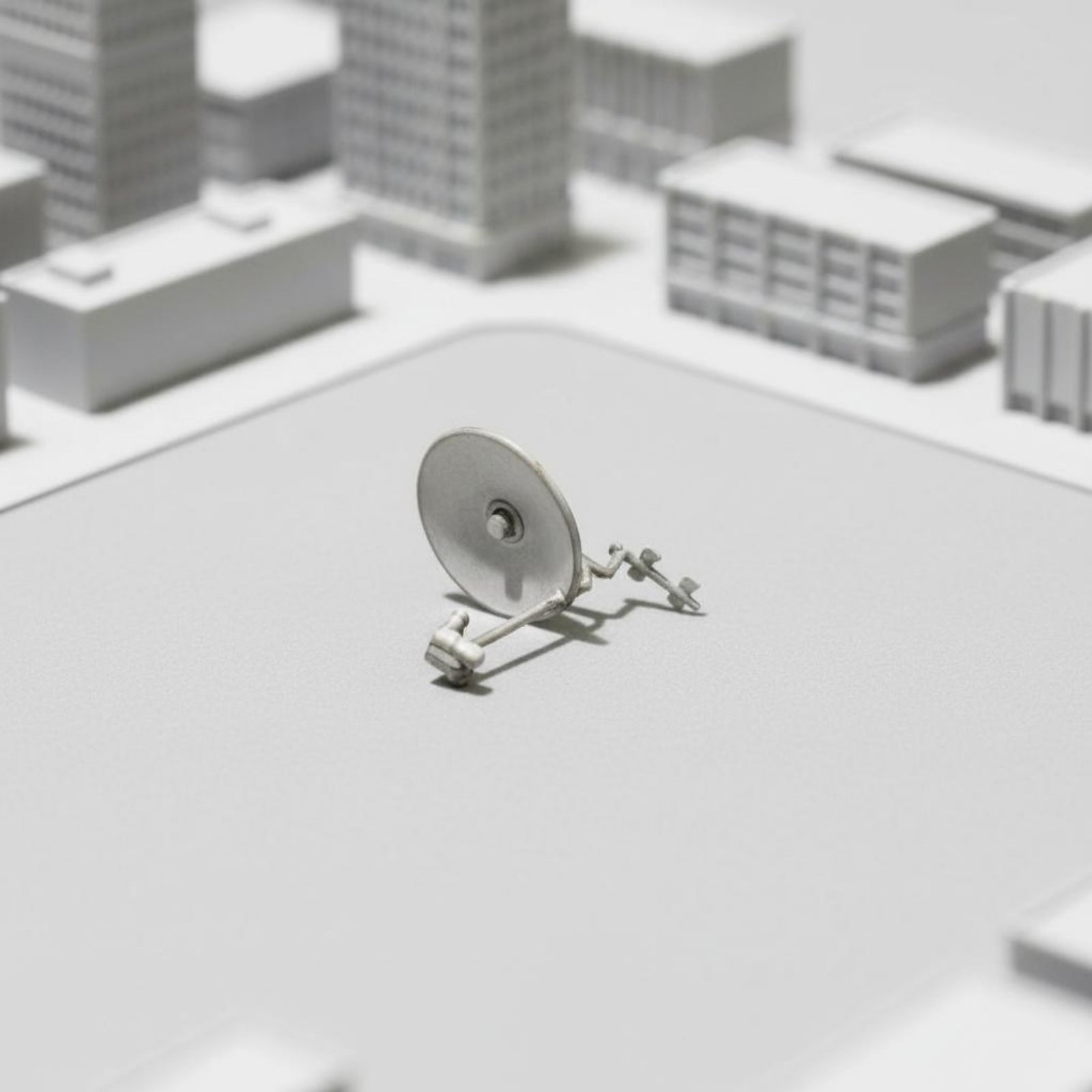 4 Buah Model Antena Satelit 3D - 3D Printing Resin ulasan dan harga